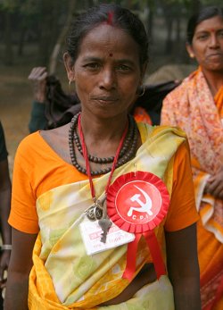 CPI supporter. Photo by Carol Mitchell.