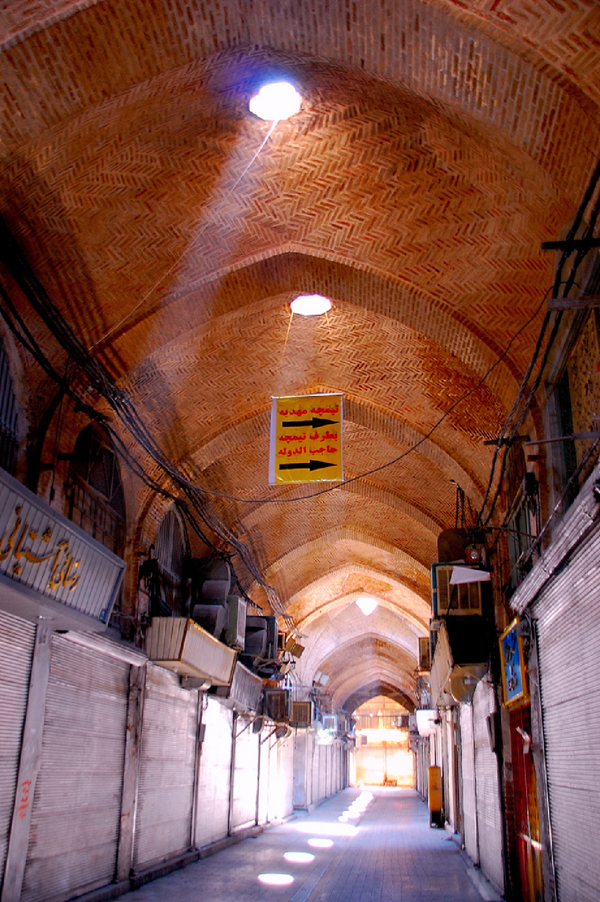 Tehran Bazaar during July 2009 strike