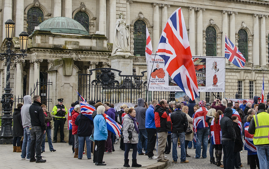 Flag protest Image Son of Groucho