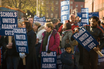 The government is looking for €2bn worth of cuts and that means pay cuts for public sector workers. Photo by informatique.