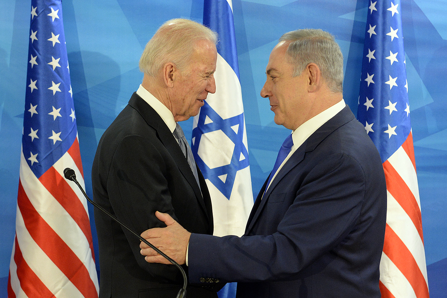 Vice President Joe Biden visit to Israel March 2016Meet with PM Benjamin Netanyahu