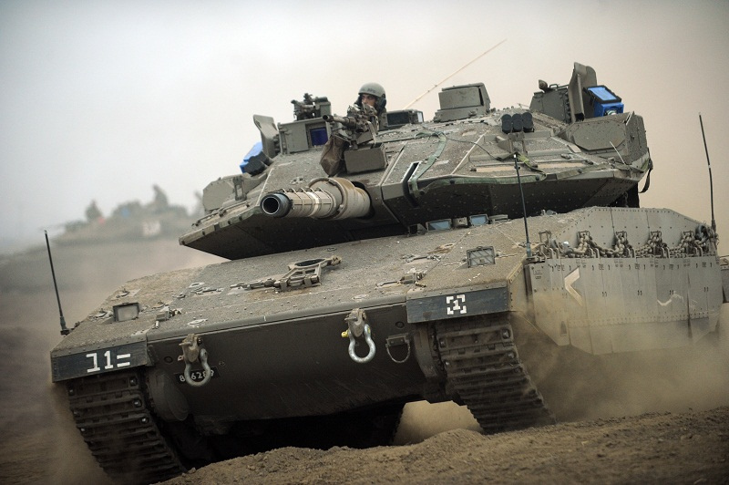 idf tank Image Michael Shvadron Wikimedia Commons