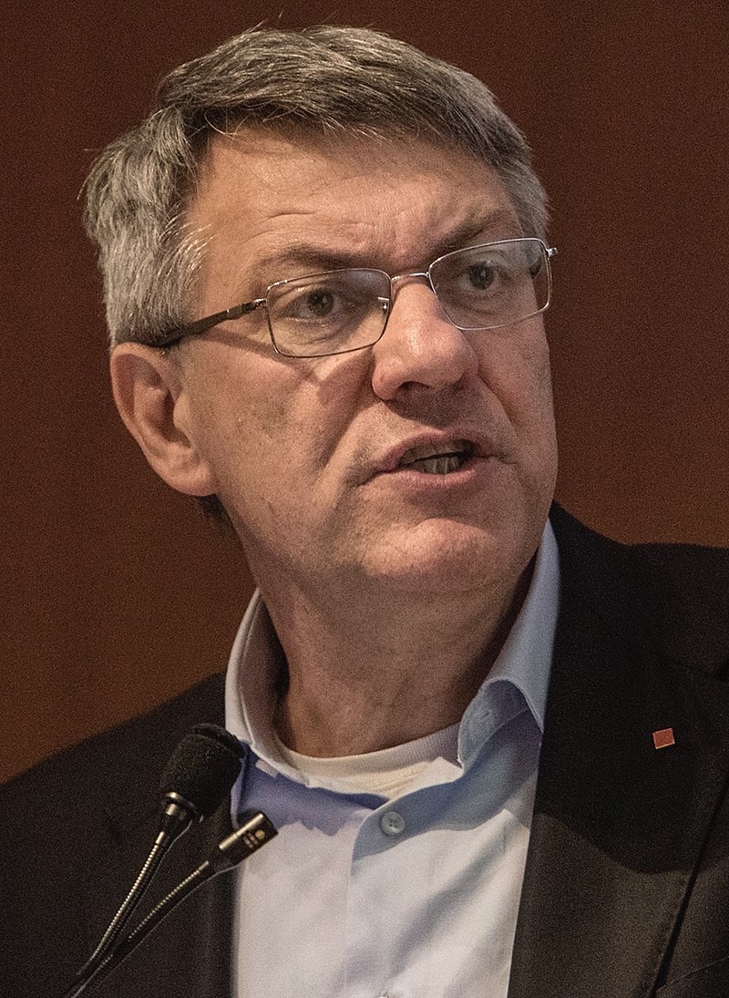 © Marco Merlini / Cgil.Roma, 17 giugno 2019.Centro Congressi Frentani.Iniziativa Cgil e Fillea Cgil ‘Per un vero sblocca cantieri. Una proposta di politica industriale di sistema’.Nella foto  Maurizio Landini