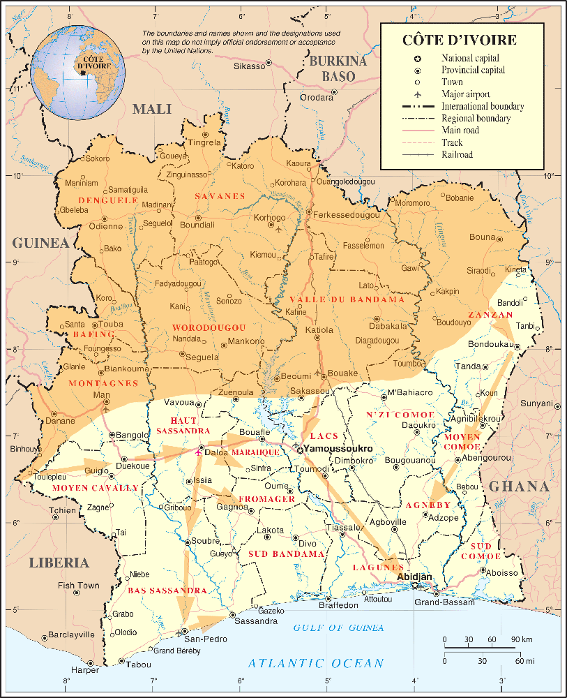 A map of the recent offensive.