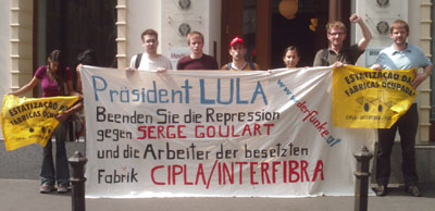 Report of picket in Vienna in solidarity with CIPLA workers