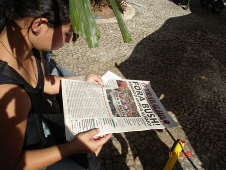 Marxist Left of the PT on recent anti-Bush rally in Sao Paulo