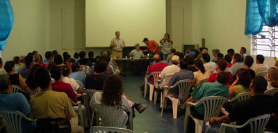 Alan Woods addresses Brazilian workers