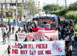 Ten students arrested in El Salvador after march against anti-terrorist law