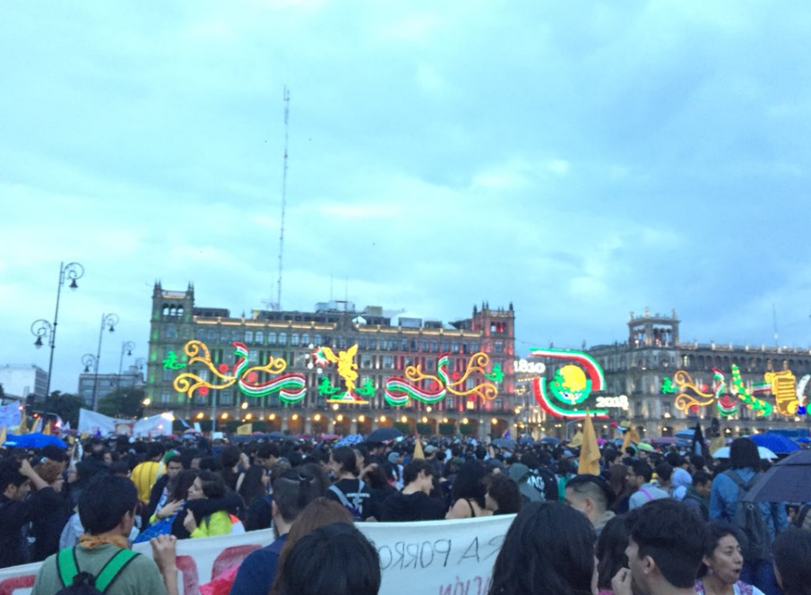 Mexico protest 2018 3 Image Twitter Hillary Goodfriend