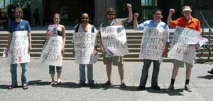 Picket in Toronto