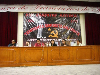 XIII National Congress of the Marxist Tendency Militante