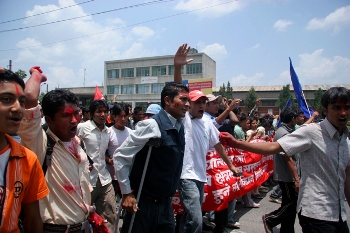 If the Nepali Maoist leaders do not turn back from this “Prachanda Path”, they will inevitably put in jeopardy the future of the Nepali revolution. Photo by red dart eskimo spy on Flickr.