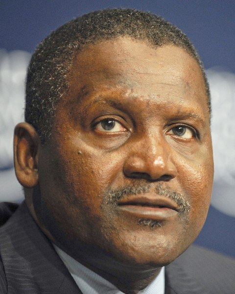 Aliko Dangote Image WEF