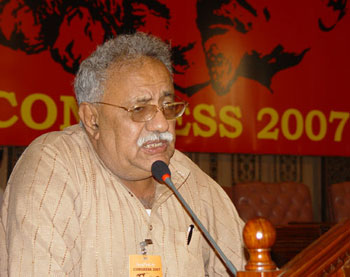 Jam Saqi, former general secretary of the CP of Pakistan