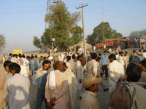 Different groups of workers