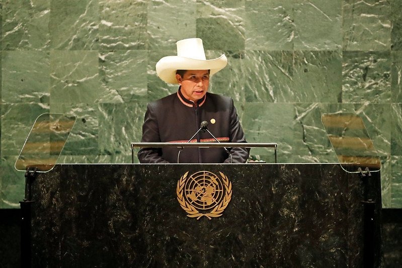 pedro castillo onu Presidencia Perú flickr