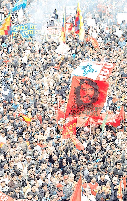 Peru Protest - July 2007