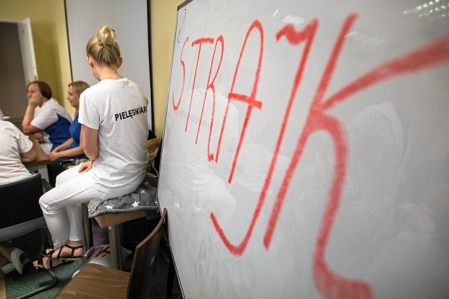 Nurses strike Image innpoland