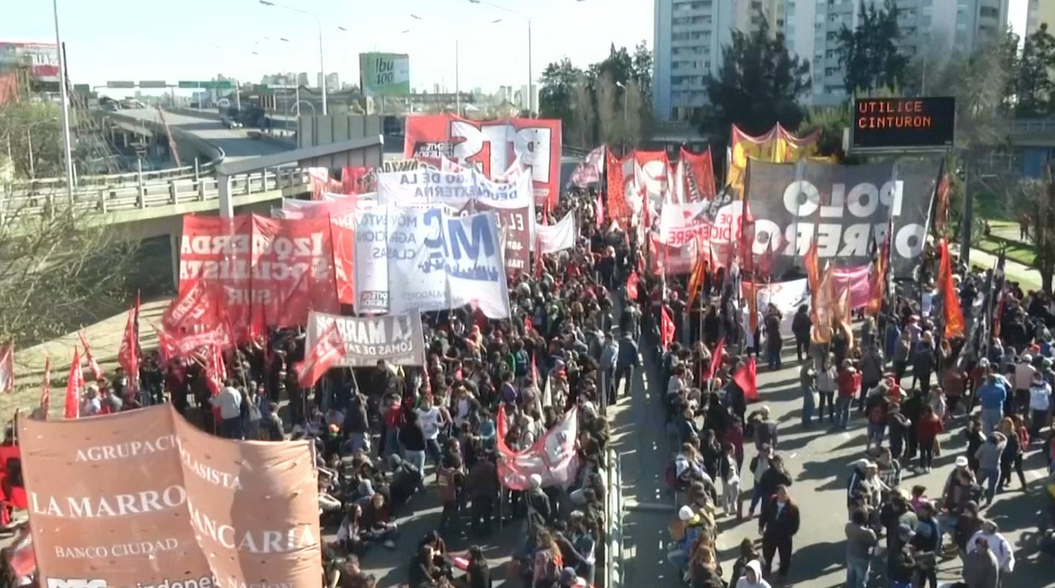 Argentina general strike Image fair use