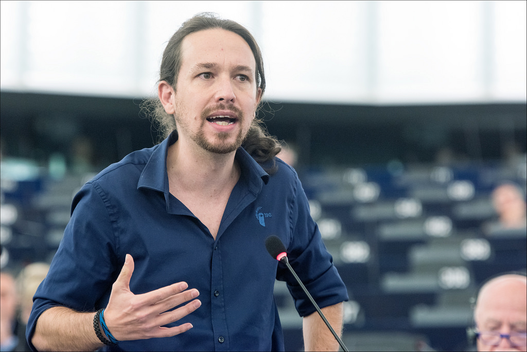 Pablo Iglesias Foto Flickr Parlamento Europeo