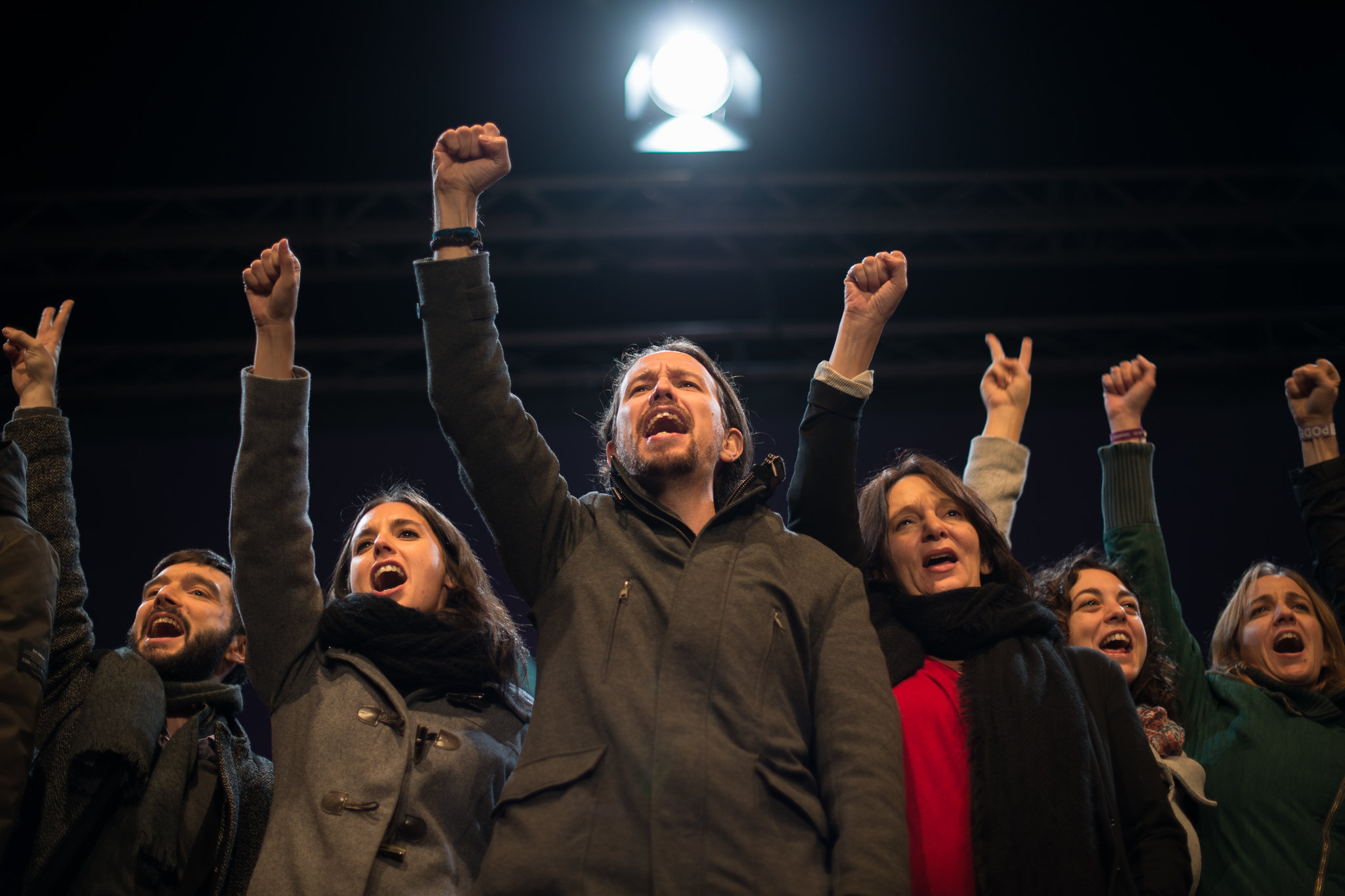 Podemos cesspit Image Flickr Adolfo Lujan