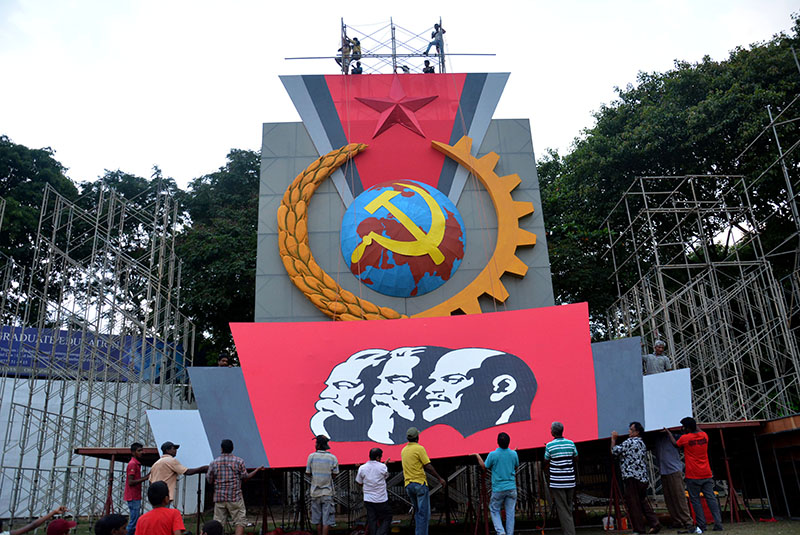 JVP may day rally 2016 Image unknown