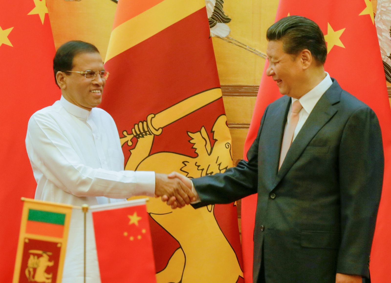 Sirisena China Image Flickr Maithripala Sirisena