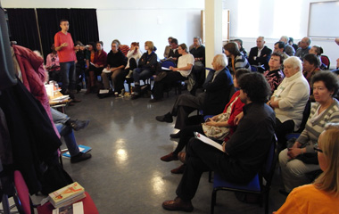 Jorge Martin speaking at the seminar “Marxism and altermondialism”