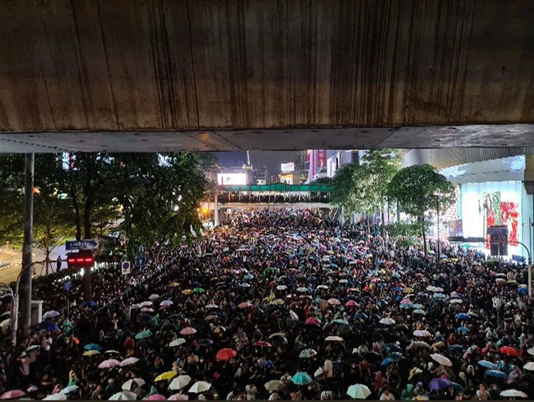 15 October protest Image Milktea2020