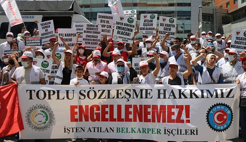 union busting Sincan İşçi Birliği Facebook