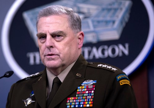 Mark Milley Image U.S. Secretary of Defense