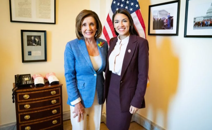 Pelosi AOC Image public domain