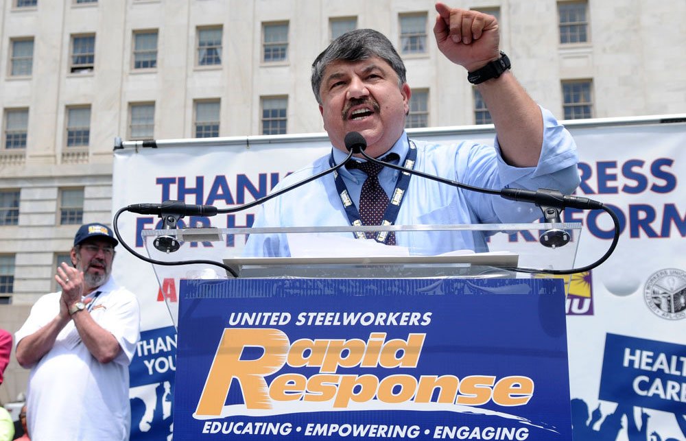 AFL CIO President Richard Trumka Image public domain