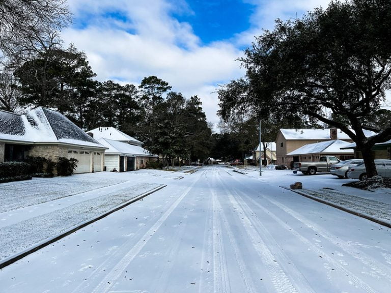 Houston Texas Snow Storm Image Michael Ascuncion