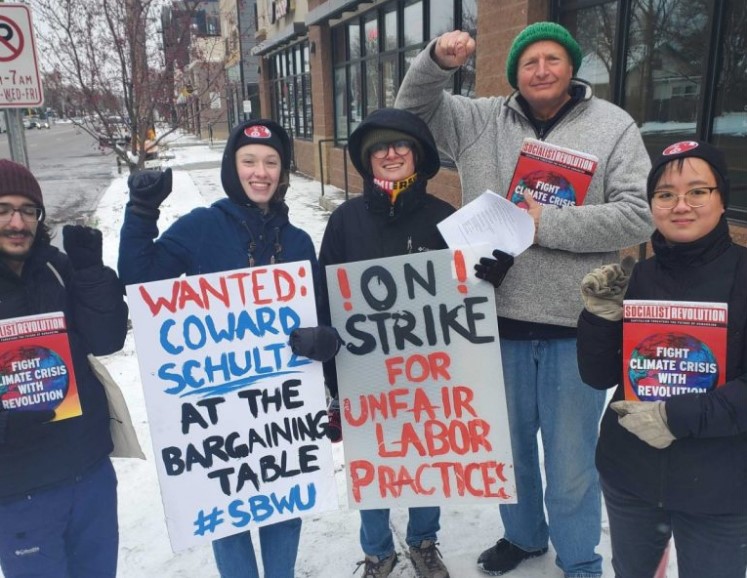 Minneapolis starbucks Image Socialist Revolution