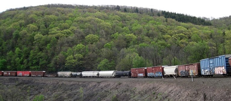 Freight train Image James St John