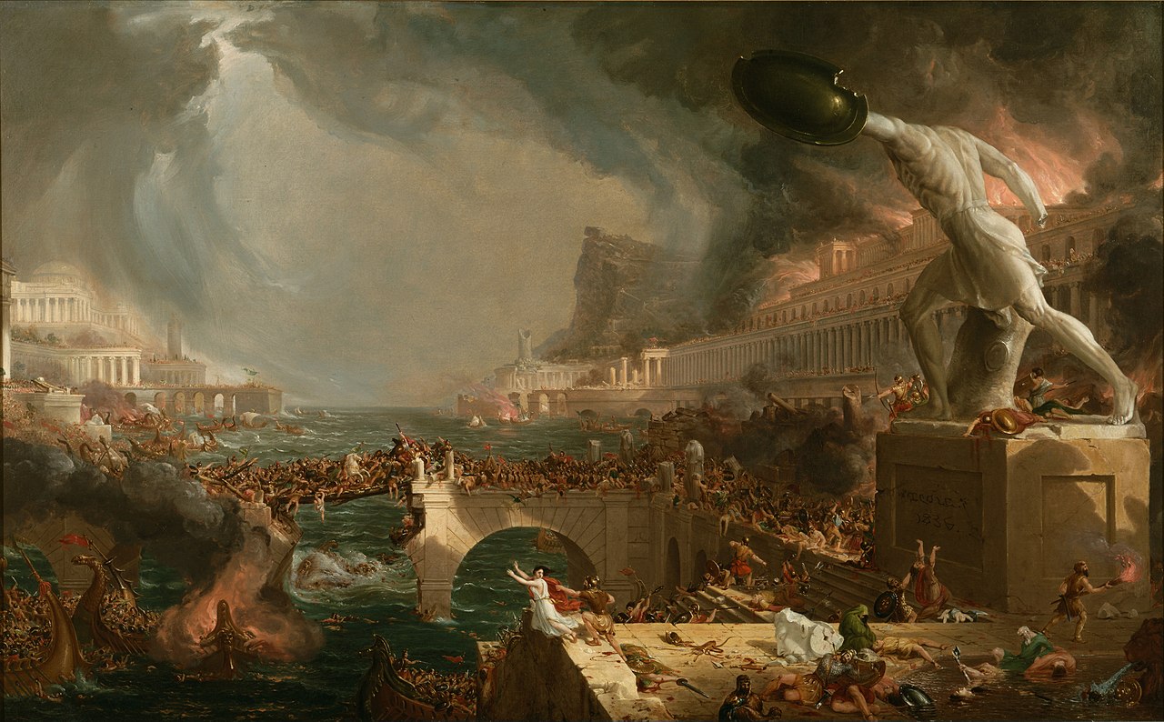 fall of the roman empire Image public domain