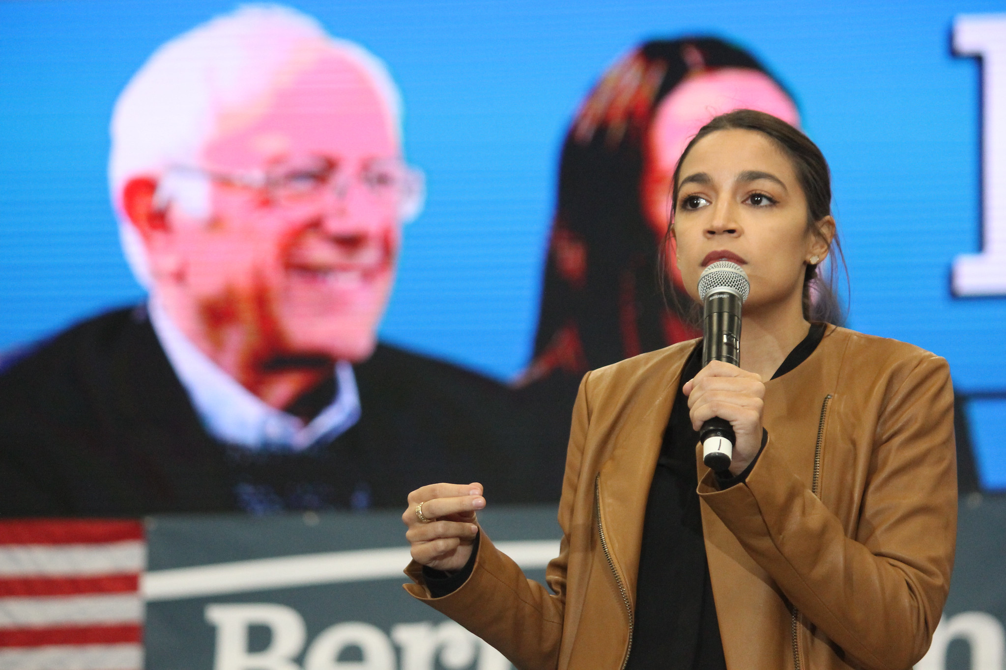 Bernie Sanders AOC Image Matt Johnson