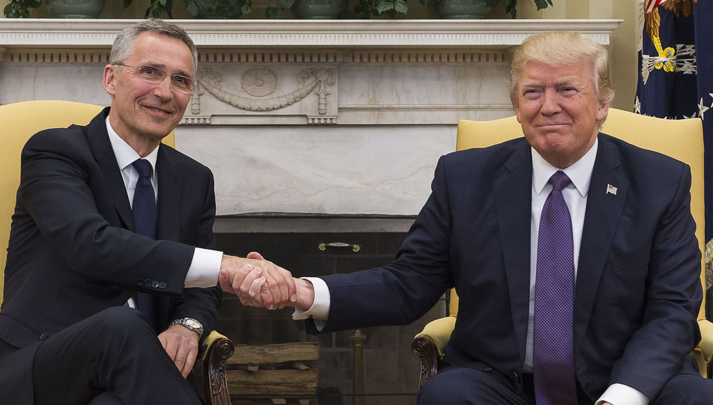 Trump and NATO Image Flickr NATO