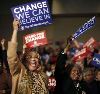 An overwhelming 95 percent of black voters cast their ballots for Barack Obama. But does his victory mean the end of racism in America?