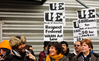 USA: Workers Occupy Chicago Factory (Photo by Scott Marshall)