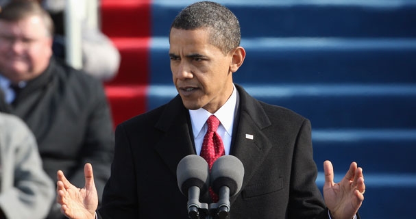 Obama's inaugural address: a call for national unity and sacrifice in the even harder times to come.