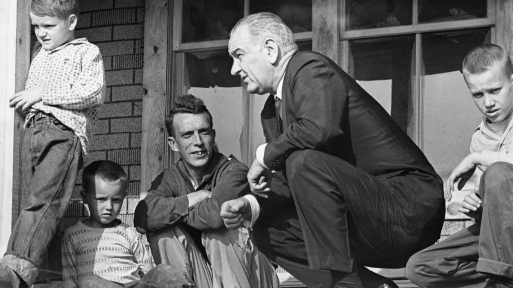 lyndon johnson war on poverty Image public domain