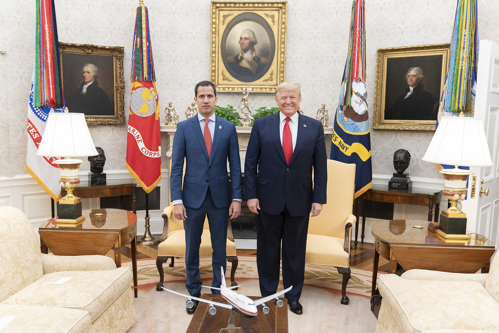 Trump and Guaido Image shealah craighead