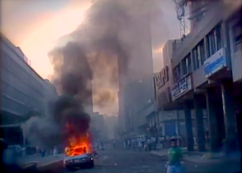 800px Caracazo fire Image Prensa Presidencial Government of Venezuela