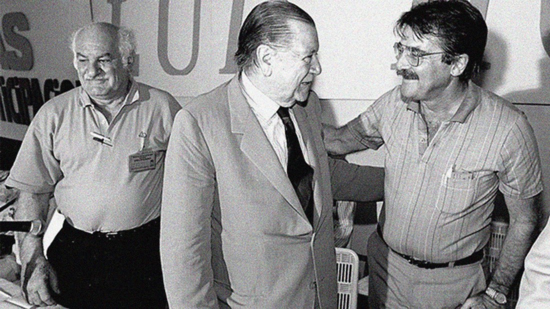 Rafael Caldera and Teodoro Petkoff