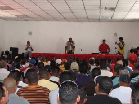 Venezuela: Exitosa asamblea de los trabajadores de MMC automotriz