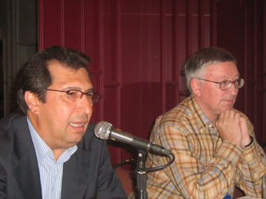 Adán Chávez and Alan Woods