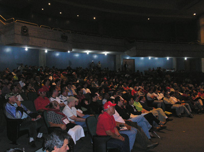 Alan Woods meeting in Merida