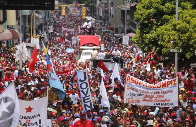 comunas marcha